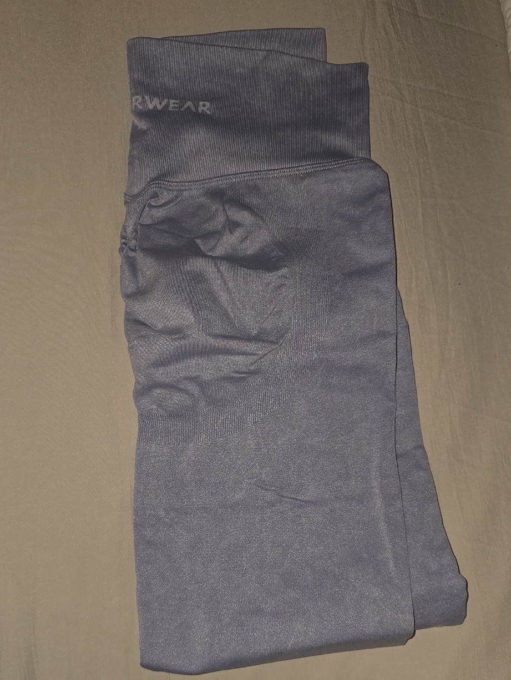 Ryderwear Light Blue Stonewash Seamless Leggings